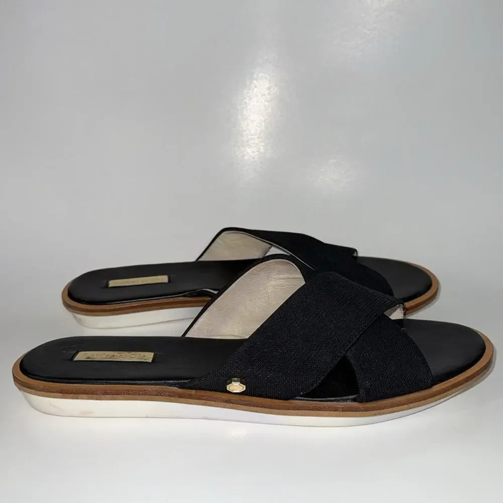 LOUISE et CIE Lo-Adalla Criss Cross Slide Sandal